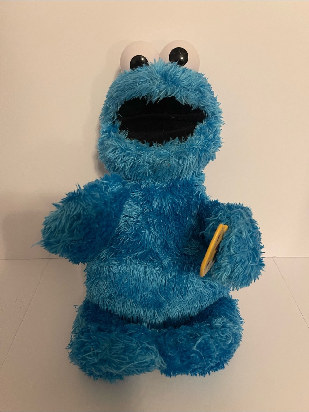 Sesame Street Talking Cookie Monster Vintage Plush Toy Interactive Feed Me